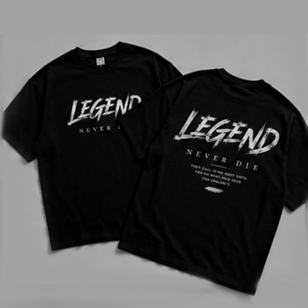 Legend Never Die Oversized T Shirt - Image 4