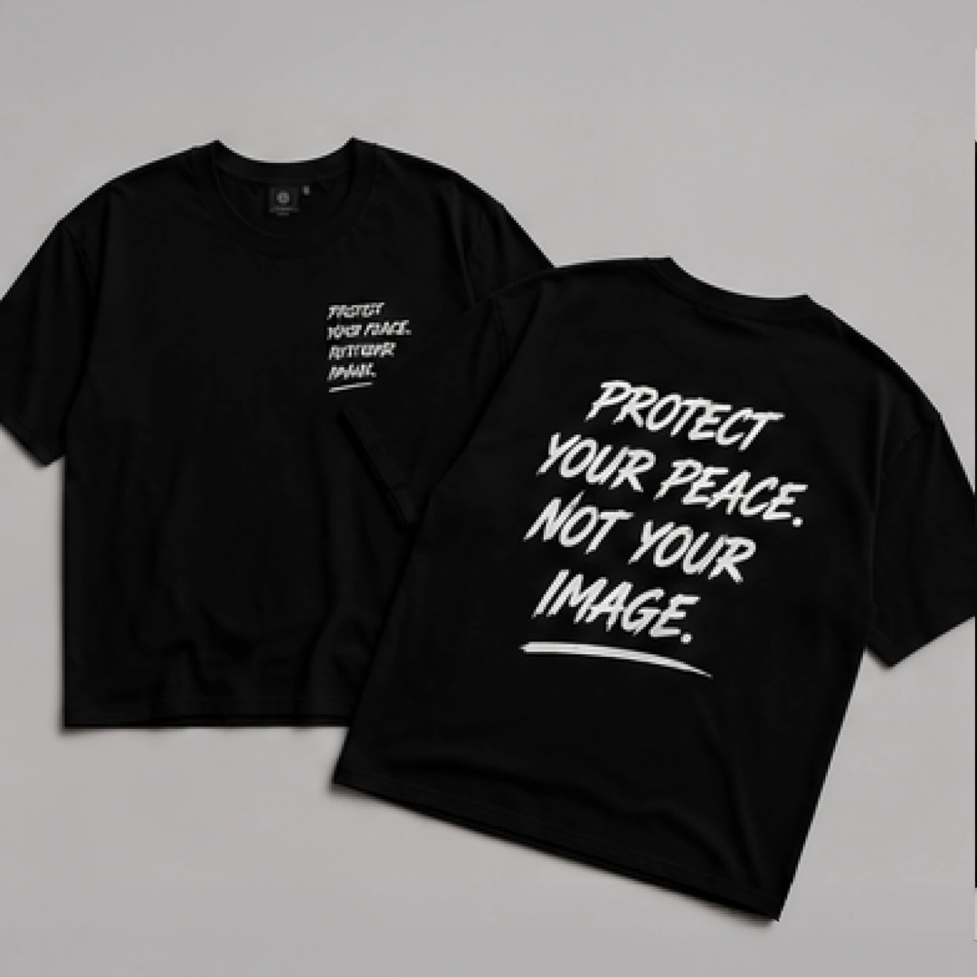 Protect Your Peace Oversized T Shirt - Image 3