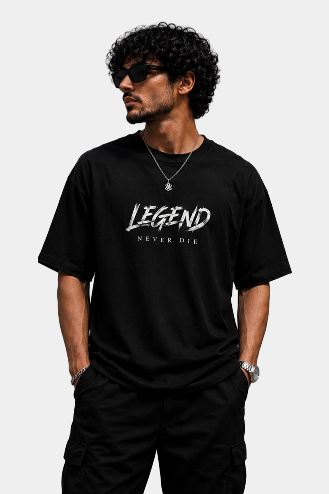 Legend Never Die Oversized T Shirt