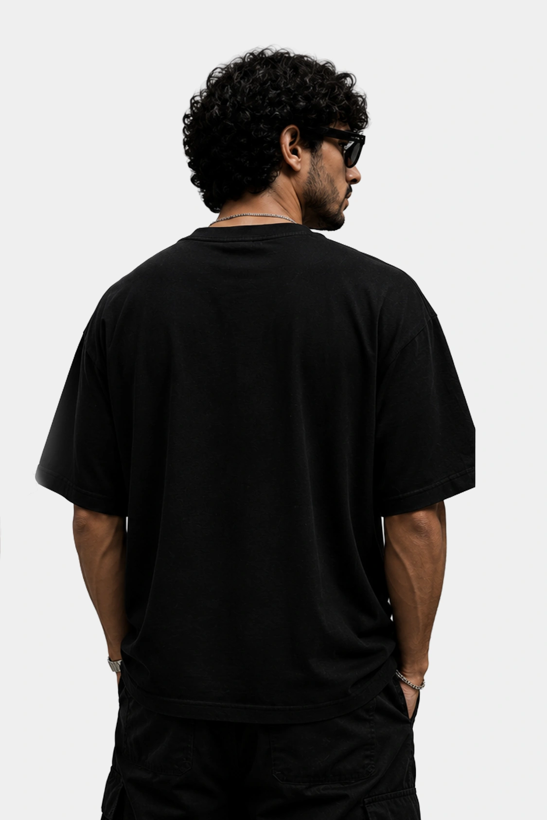 Peace Was Never an Option Oversized T Shirt - Image 2