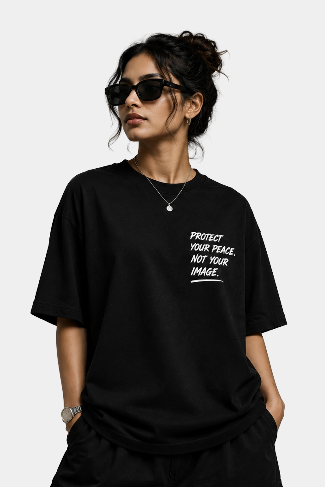 Protect Your Peace Oversized T Shirt